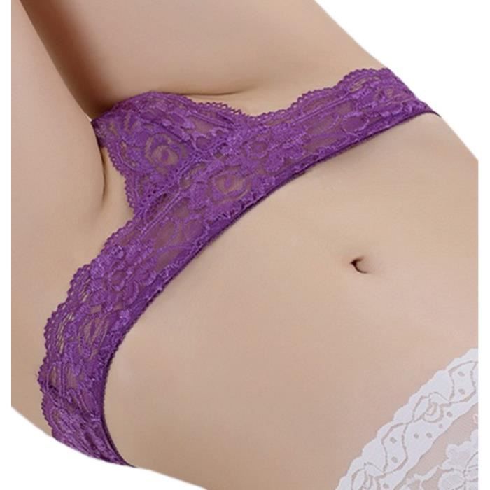 femme en slip ou string