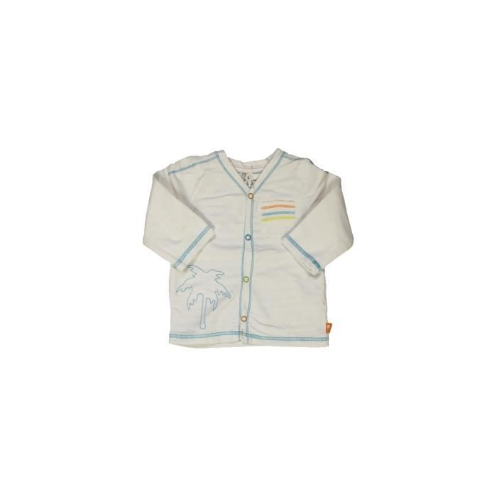 Gilet Bebe Garcon Orchestra 12 Mois Blanc Hiver Blanc Cdiscount Pret A Porter