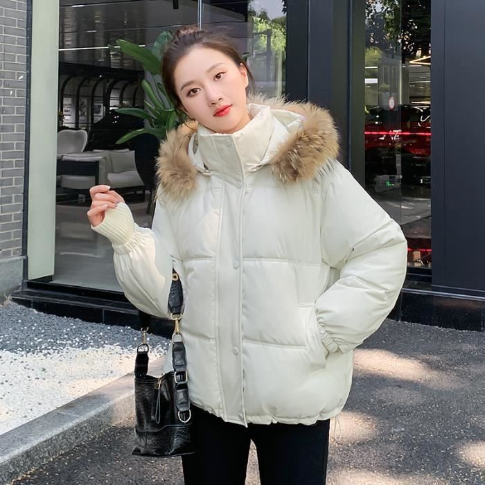 Doudoune femme fourrure cdiscount best sale