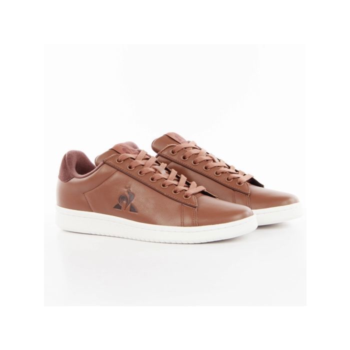 Lcs Clean Baskets Homme - LCS COURT CLEAN PREMIUM - Cuir - Marron Brown ...
