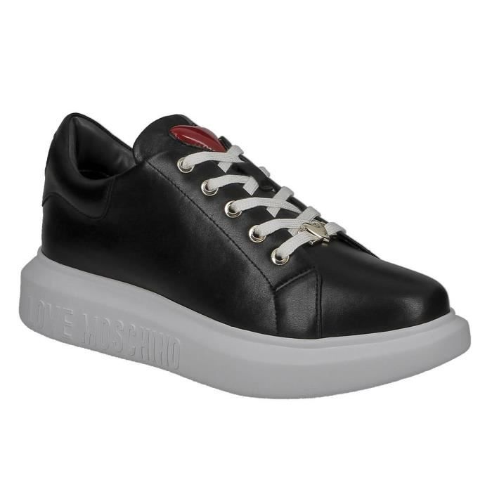 Basket moschino femme noir store