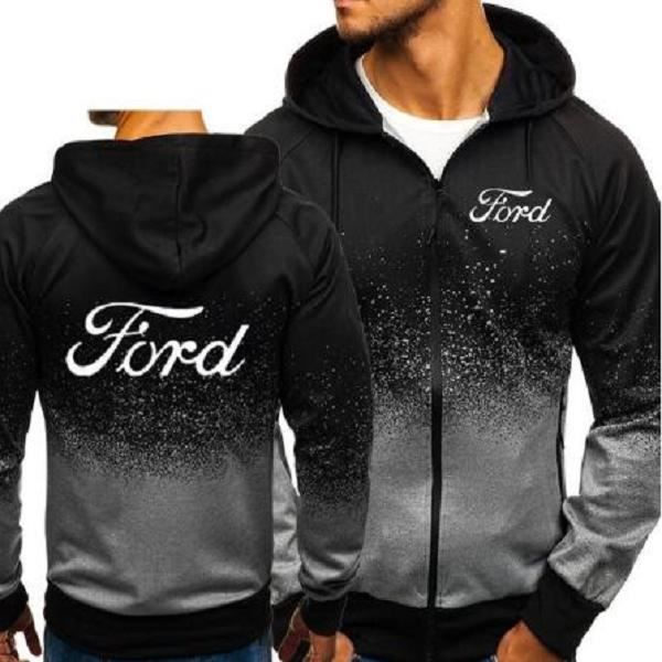 Sweat à Capuche Zippé Imprimé Viking/Tigre 3D Pour Homme Et Femme - Style Streetwear - Matière Polyester