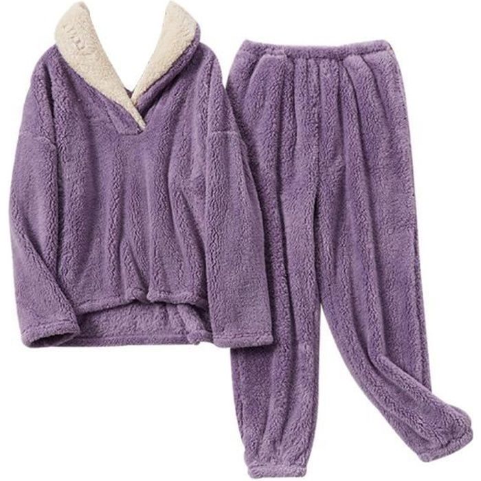 Coral fleece pyjamas top
