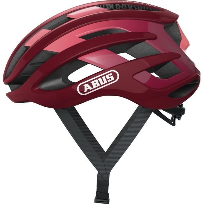 Casque de vélo Abus Airbreaker - Rouge bordeaux/Noir - Homme Casque de vélo Abus Airbreaker - Rouge bordeaux/Noir - Homme