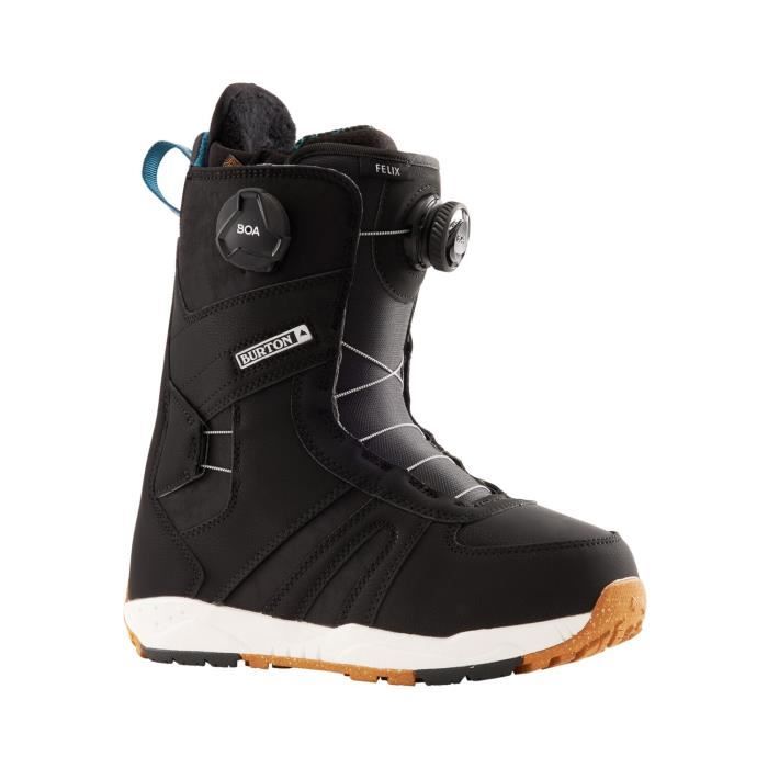 boots de snowboard burton felix boa black femme