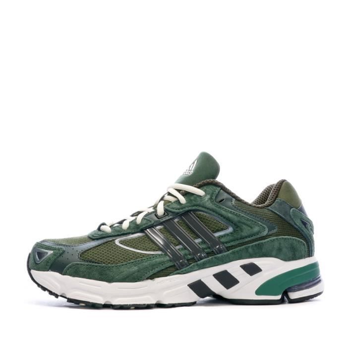 chaussure adidas blanche et verte