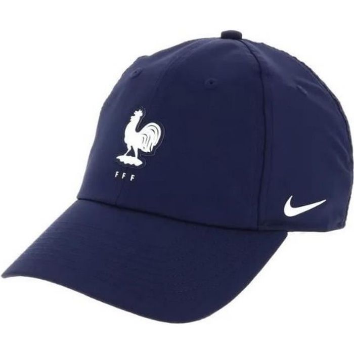 Casquette Bleue Homme Nike Equipe de France de Football bleu Cdiscount Pret a Porter