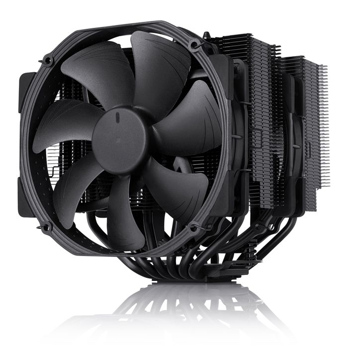 Ventilateur de processeur Noctua NH-D15 Chromax Black - Noir - 140 mm - 19.2 - 24.6 dBA - 300-1500 rpm