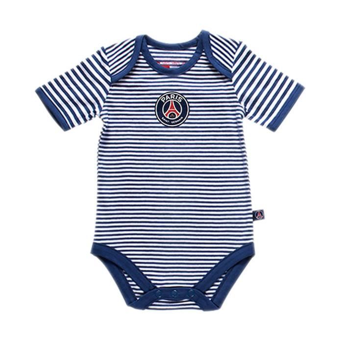 Body Bebe Garcon Psg Collection Officielle Paris Saint Germain Bleu Cdiscount Puericulture Eveil Bebe