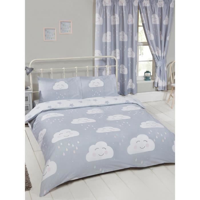 Happy Linen Company Meisjes Kids Eenhoorns Regenbogen Roze 66 x