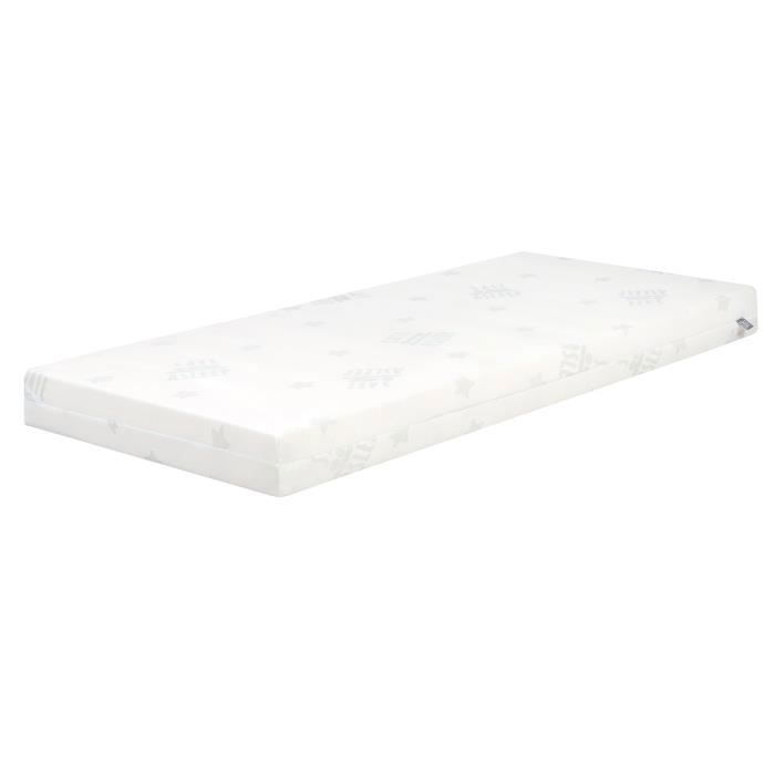 Matelas de Lit Bébé - ROBA - safe asleep® - 70 x 140 cm - Mousse Respirante - Roulé et Déhoussable - Blanc Matelas de Lit Bébé - ROBA - safe asleep® - 70 x 140 cm - Mousse Respirante - Roulé et Déhoussable - Blanc