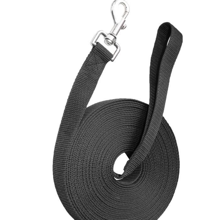 Comparer les prix de Laisse pour chien - SCARLET BIJOUX - Rocky S - Nylon robuste - Longueur jusqu'à 20 mètres - Mousqueton rotatif