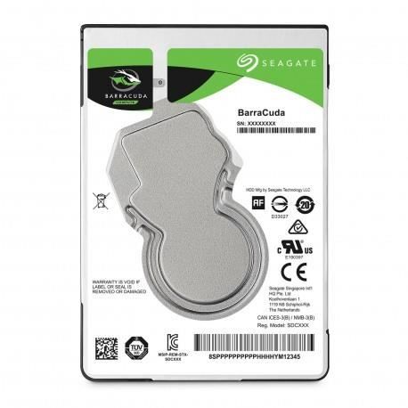 Disque Dur 2.5 2To SATA3 SEAGATE 5400Trs/min – 128Mo – Réf : ST2000LM015