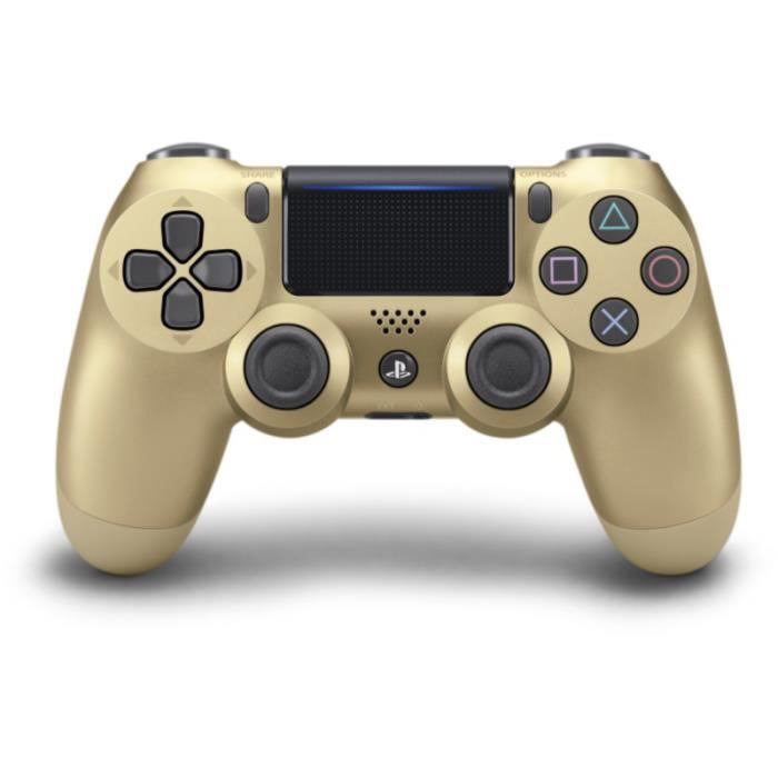 Manette Sony Manette PS4 Dual Shock Gold V2