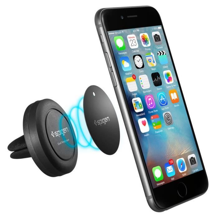 Support voiture Spigen grille aeration Magnet Univ
