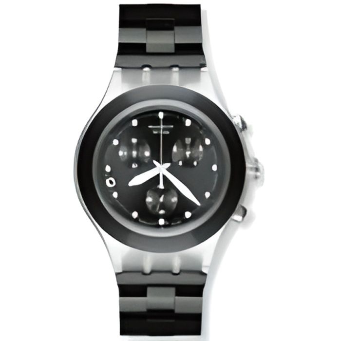 Montre - SWATCH - SVCK4035G - Quartz - Bracelet métal noir - Analogique Homme Montre - SWATCH - SVCK4035G - Quartz - Bracelet métal noir - Analogique Homme