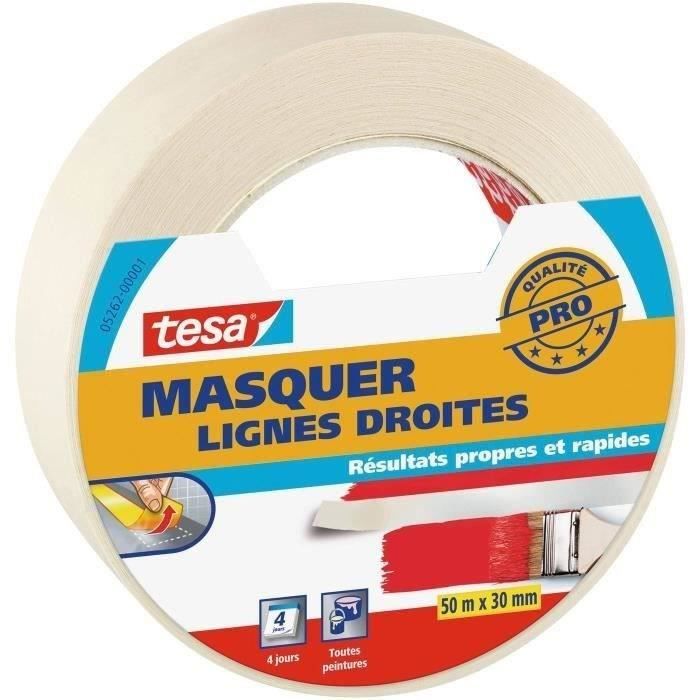 TESA Masquer lignes droites 4 jours 50mx30mm