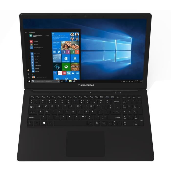Vente PC Portable Ordinateur Portable - THOMSON NEO15B - 15,6'' FHD - INTEL® Braswell™ - RAM 4Go - Stockage 500Go HDD - Windows 10 - Noir pas cher Vente PC Portable Ordinateur Portable - THOMSON NEO15B - 15,6'' FHD - INTEL® Braswell™ - RAM 4Go - Stockage 500Go HDD - Windows 10 - Noir pas cher