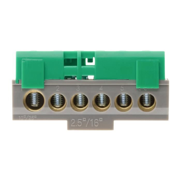Thomson Bornier De Terre Vert 6 Connexions Achat Vente Borne Electrique Bornier De Terre 6 Connexions Cdiscount