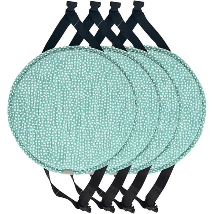 Lot De 5 Tapis De Sol Antidérapants Pour Appareils De Fitness – Rond, Anti-vibrations, Amortit Les Chocs, Compatible Tapis De Course, Vélo Et Lave-linge