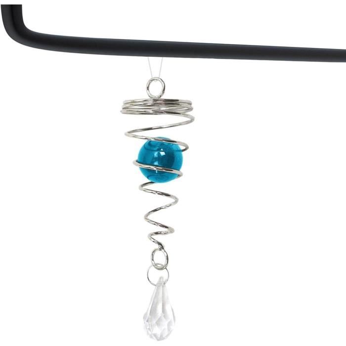 Carillon éolien Pour Extérieur – 7 X 8 X 8 Cm – Cloches à Vent Japonaises à Fleurs Romantiques – Pendentif Fait à La Main Pour Décoration D'intérieur, De Jardin D'intérieur Et