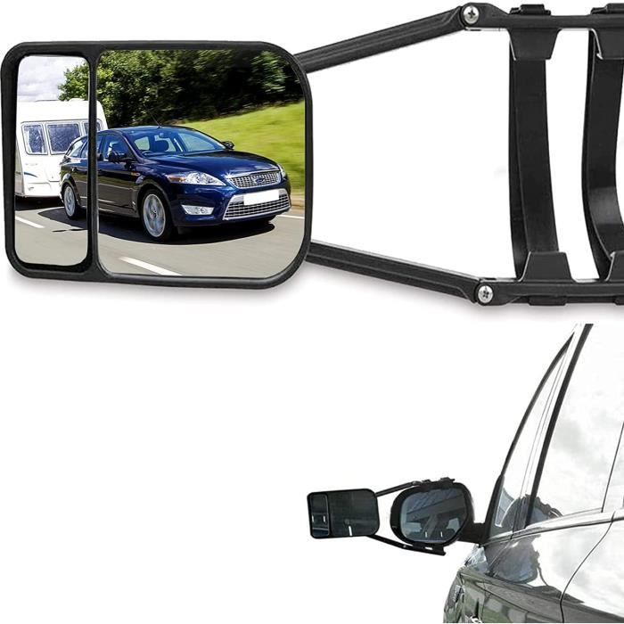 Rétroviseur Angle Mort Réglable Pour Voiture Et Fourgonnette - Miroir D'Aide Au Stationnement 360°