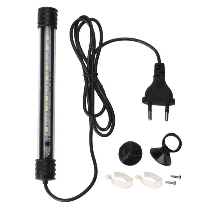 Comparer les prix de VINGVO Lumière LED pour aquarium LED Aquarium Lumière Haute Luminosité Submersible Bleu Blanc Fish Tank Lampe pour Paysage EU