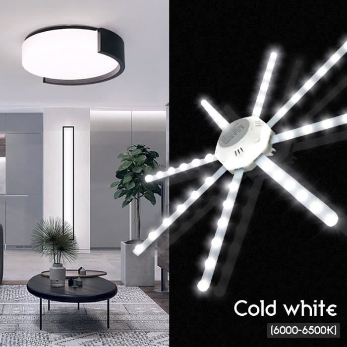 AMPOULE LED,Cold White12WPlafonnier LED en forme de pieuvre
