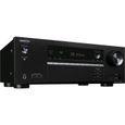 ONKYO TX-SR393 Noir - Ampli Home Cinéma 5.2 - Bluetooth 4.2 - Dolby Atmos - HDMI 4K HDR-1