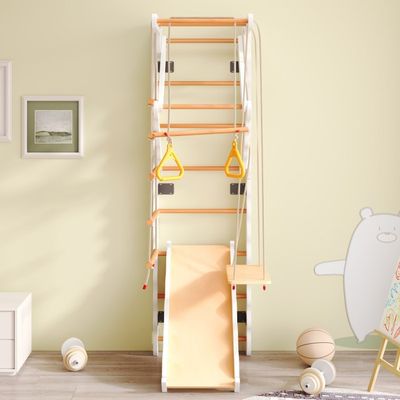 Parallettes en Bois Antidérapant et Durable HSYFUNA - HOME FIT TRAINING
