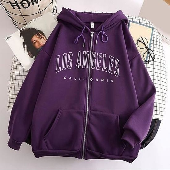 Los Angeles Pull Oversize Vintage Femme Pull Vintage Femme Pull