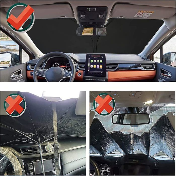 Réduction Chaleur Voiture été Lot De 10 Pare-soleil De Voiture Réflecteur UV Pour Land Rover Defender 90 110 2004-2018 - Pare-soleil Pliable Et Réfléchissant Protection UV Pare-brise