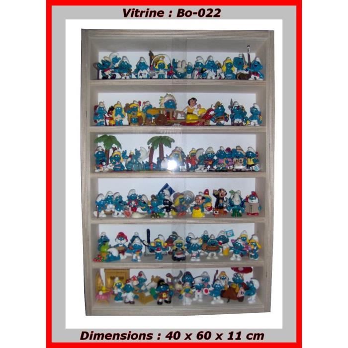 Vitrine murale Bo-022 pour collection miniatures de parfum, figurine,  Statue - Cdiscount Maison