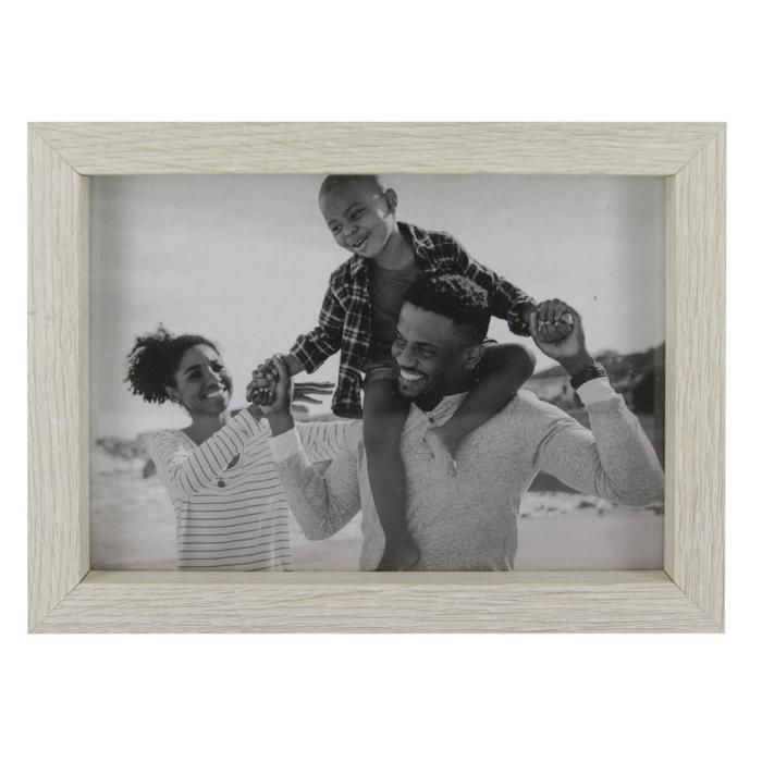 Lot De 2 Cadres Photo Bois Foncé – Format 4x6 Pouces – Neufs – B&M