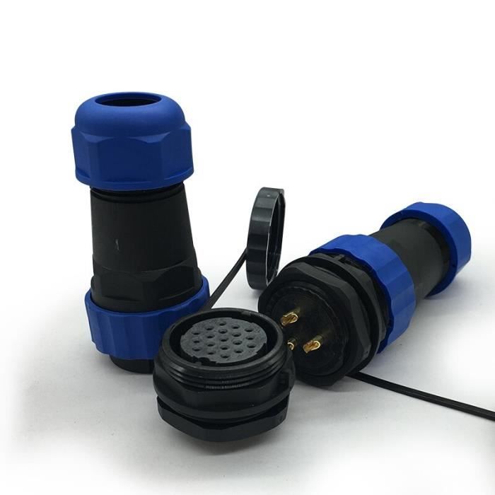 Câble Moteur électrique 9 Broches étanche – 50cm Mâle / 70cm Femelle – Pour Moyeu 400W, Compatible VAE Et Scooters