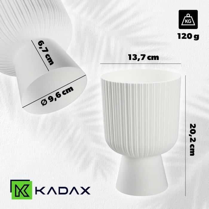KADAX Pot De Fleurs En Fore De Calice, En Plastique, Disponible En 2