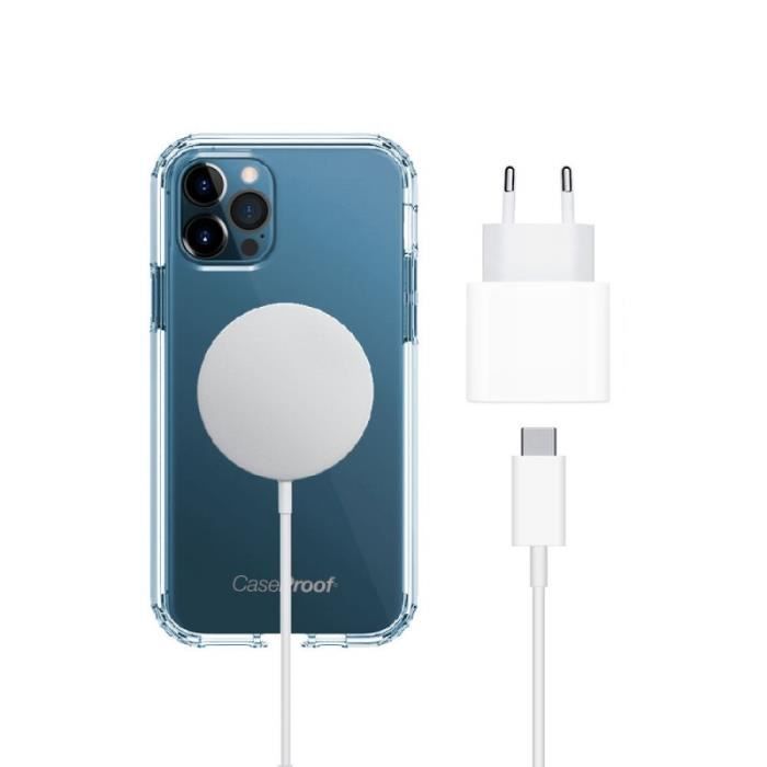 Chargeur induction PHONILLICO iPhone 14/13/12/11/X/SE - magsafe