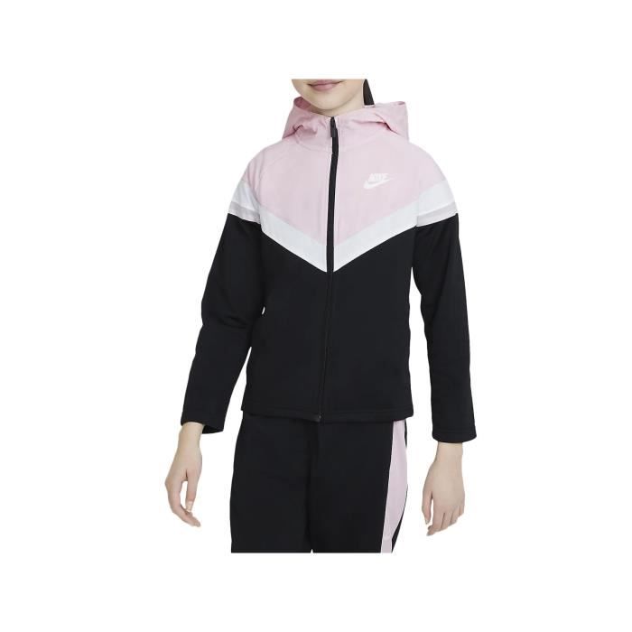 Veste de survêtement Nike SPORTSWEAR WINDRUNNER - Femme - Noir - Manches  longues Noir - Cdiscount Sport