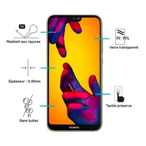 Dipos 6x Pellicola Protettiva In Cristallo Per Huawei P20 Lite - Protezione Schermo HD Anti-Graffio (Made In Germany) - 2