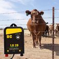 GOTOTOP électrificateur de clôture électrique pour animaux Chargeur portatif d'hôte de clôture électrique de ferme d'animaux-3