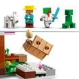 LEGO® 21184 Minecraft La Boulangerie, Jouet de Village, Figurines de Creeper, Épée et Animal, Cadeau Anniversaire dès 8 ans-3