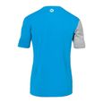 Maillot de handball Kempa Core 2.0 Shirt coloris Bleu Kempa - Gris foncé chiné-3