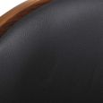 1449[Furniture] Tabouret de bar Bois courbé et similicuir Taille:49 x 49 x (87 - 109) cm-3