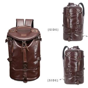 Sac Voyage Cuir Vintage 50x30x20 Cm – Étanche, D'occasion