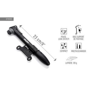 Support De Pompe à Vélo Léger Et Portable – Fixation Rapide Sur Cadre, Compatible Pompes ø 2 Cm