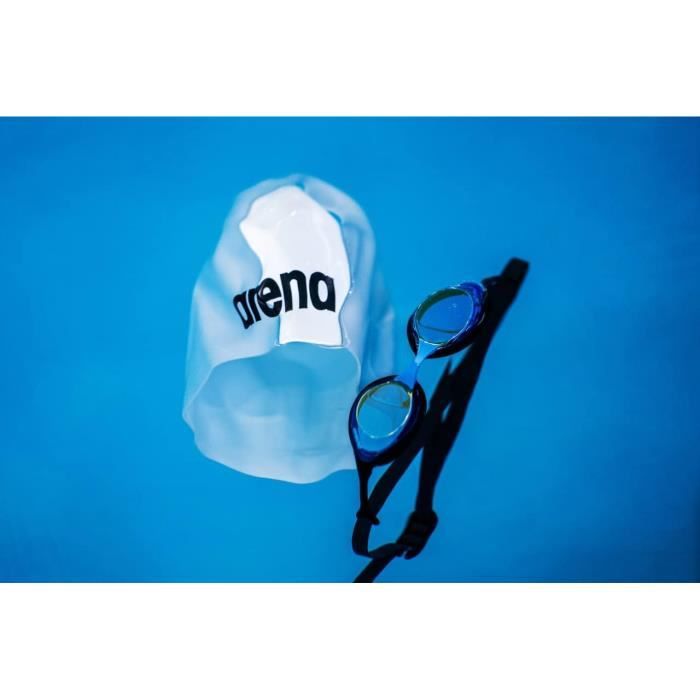 Bonnet de bain - ARENA - Classic Silicone Bonnet Jr - Jaune - Enfant - Garçon - Natation - Sport