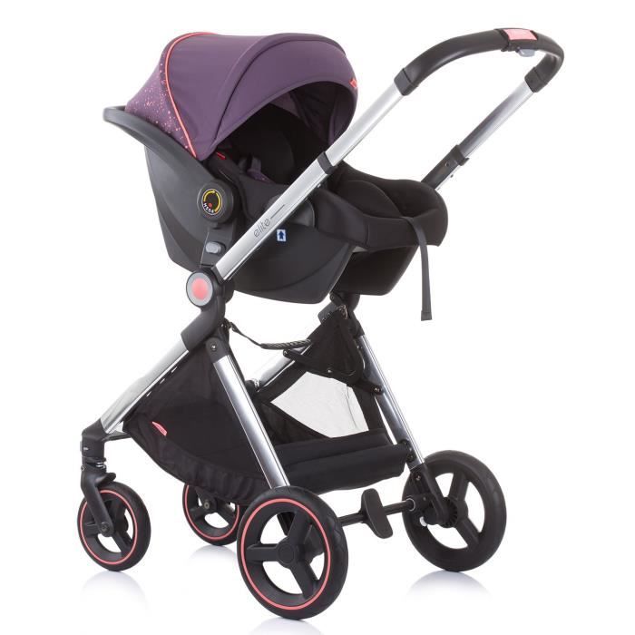 Poussette b b ELITE LILAC trois pi ces par Chipolino Cdiscount