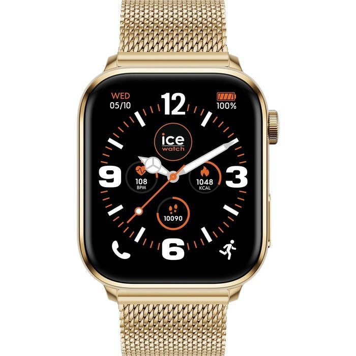 Montre ICE-WATCH Ice Steel Gold - Cadran Or, Bracelet Acier Inoxydable, étanche 10 ATM - 1