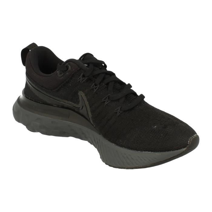 Chaussures de running Nike Femme React Infinity Run Flyknit 2 Noir Regulier Adulte Cdiscount Sport
