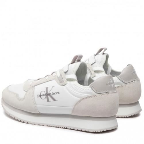 Basket homme Running Calvin Klein blanche Cdiscount Sport